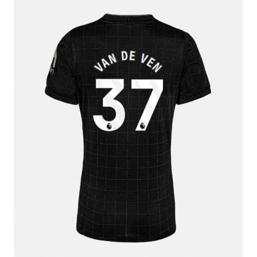 Billige Fotballdrakt Tottenham Hotspur Micky van de Ven #37 Replika Bortedrakt Dame 2025-26 Kortermet Billige Fotballdrakt Tottenham Hotspur Micky van de Ven #37 Replika Bortedrakt Dame 2025-26 Kortermet